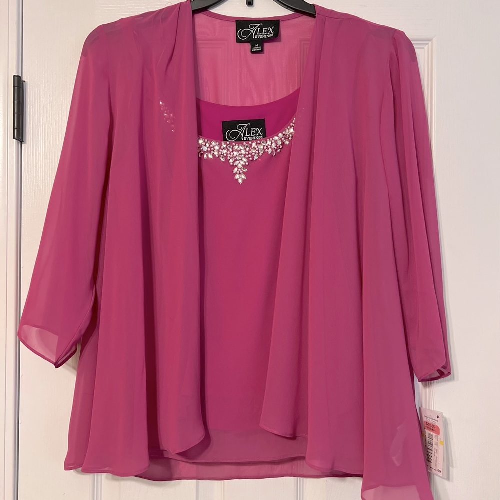 NWT!! Alex Evening blouse with shell